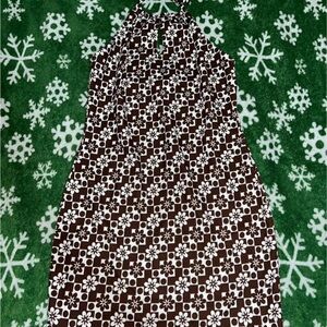 Rue21 Brown and White Floral Mini Dress